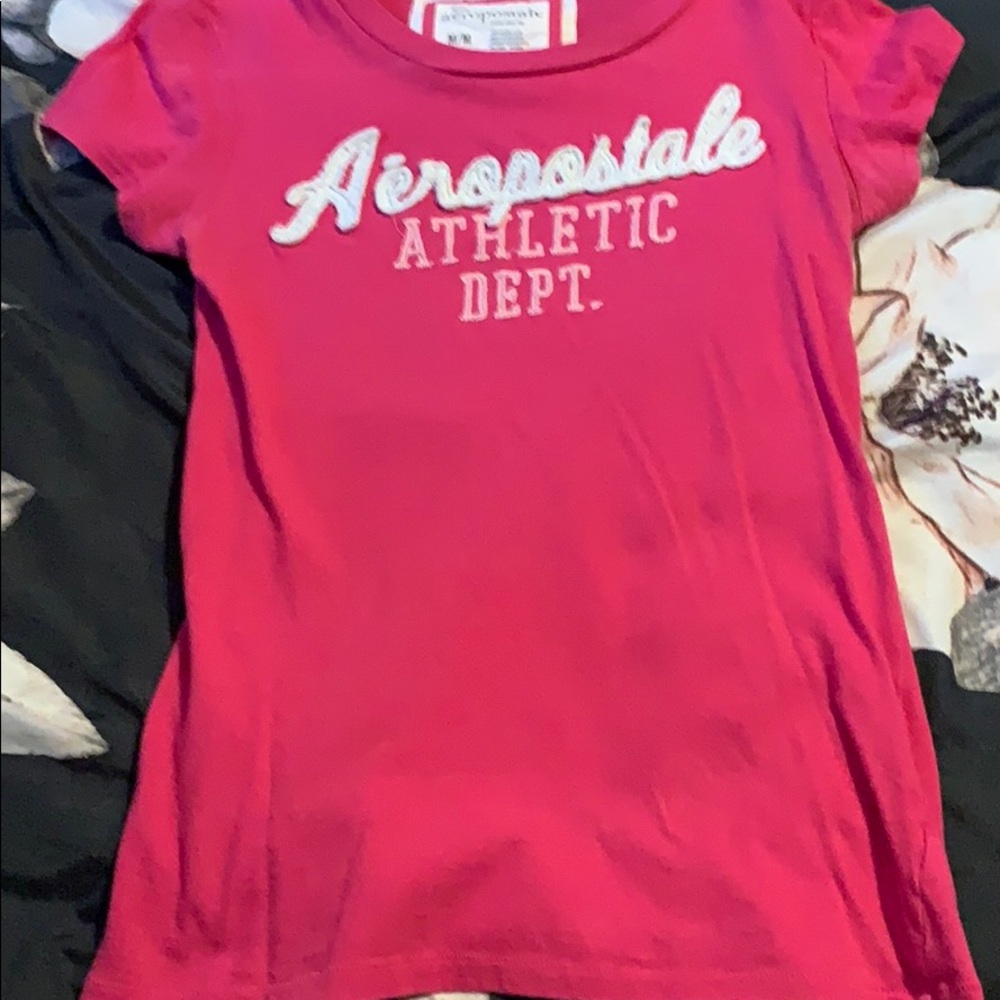 Aeropostale pink t shirt medium